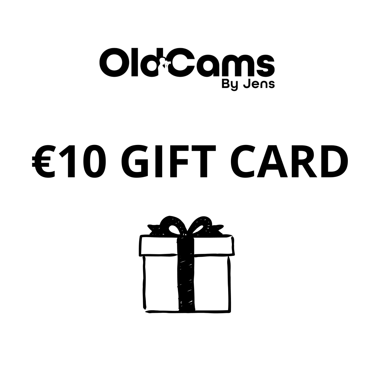 €10 Gift Card - OldCamsByJens
