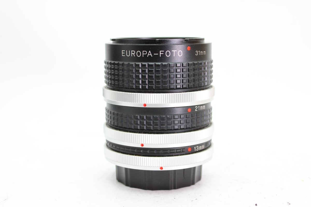 Europa-Foto Extension Tubes 31, 21, 13 - Europa-Foto