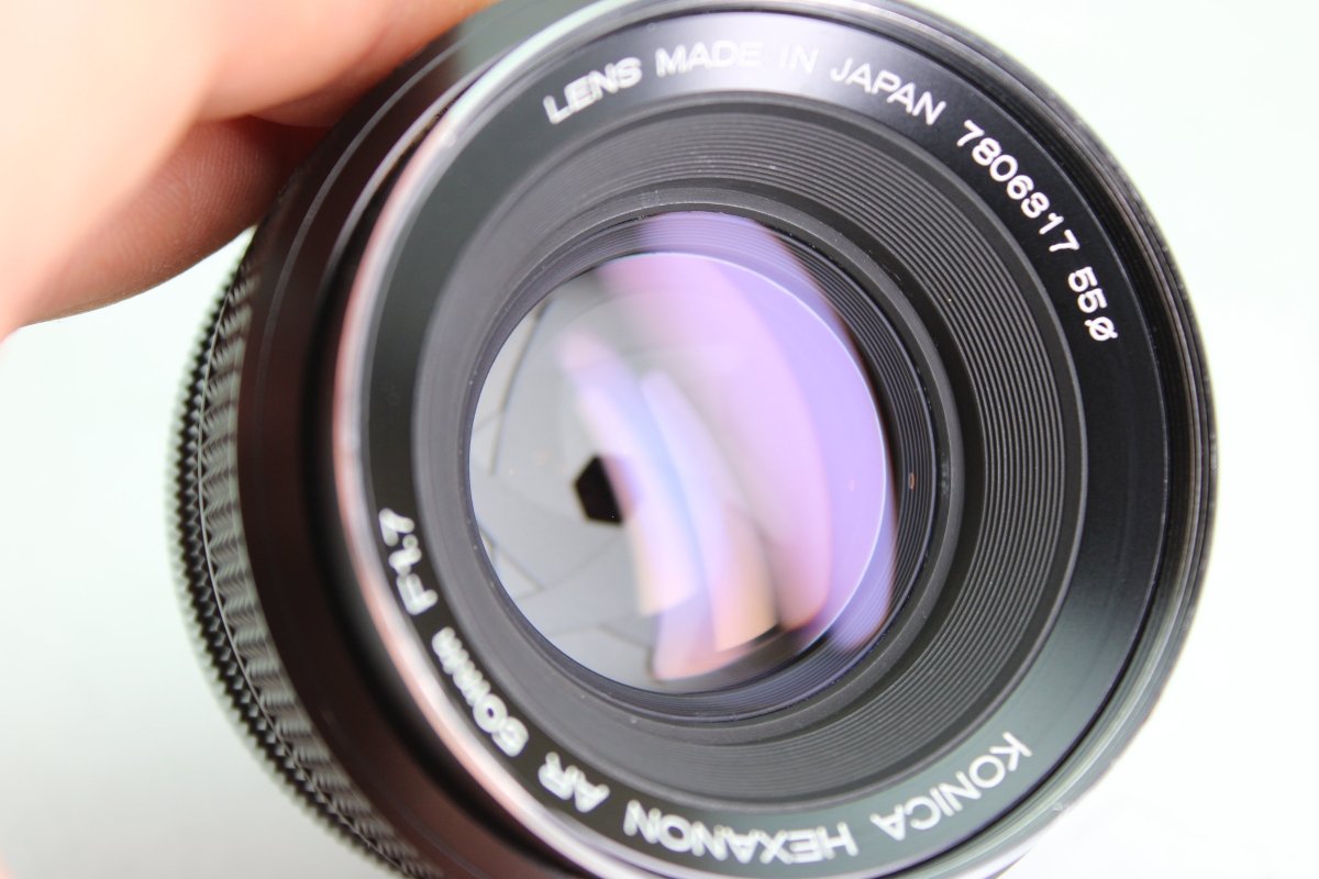 Konica AR Hexanon 50mm f1.7 (#3509) - Konica