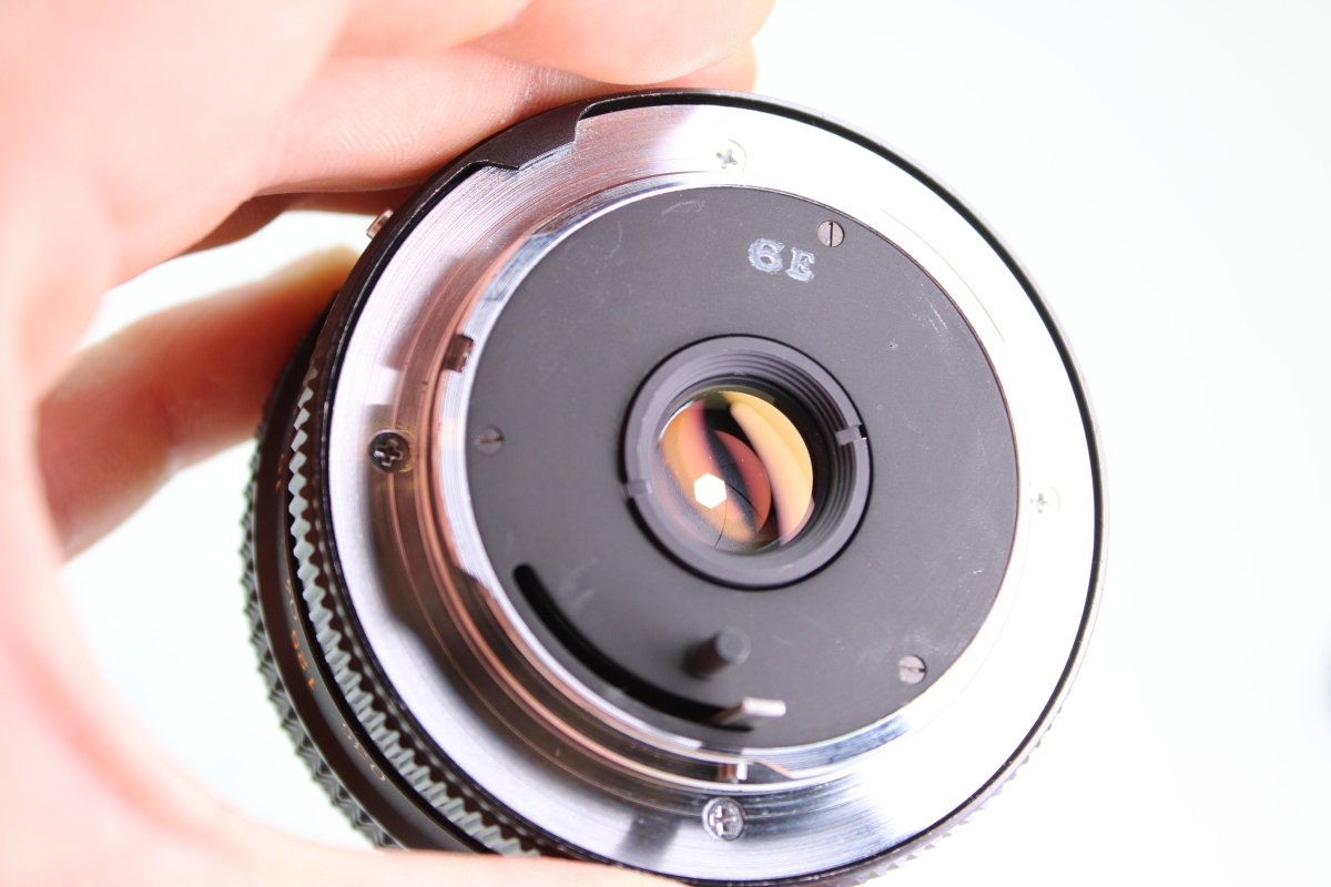 Konica Autoreflex T - 3 + 50mm f1.8 + 28mm f3.5 (#3370) - Konica