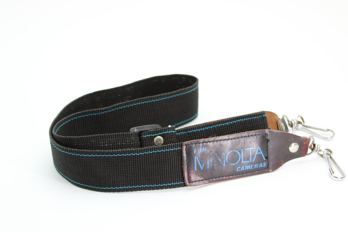 Minolta Black Camera Strap (#2318) - Minolta