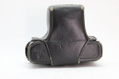 Minolta Black Leather Camera Case - Minolta