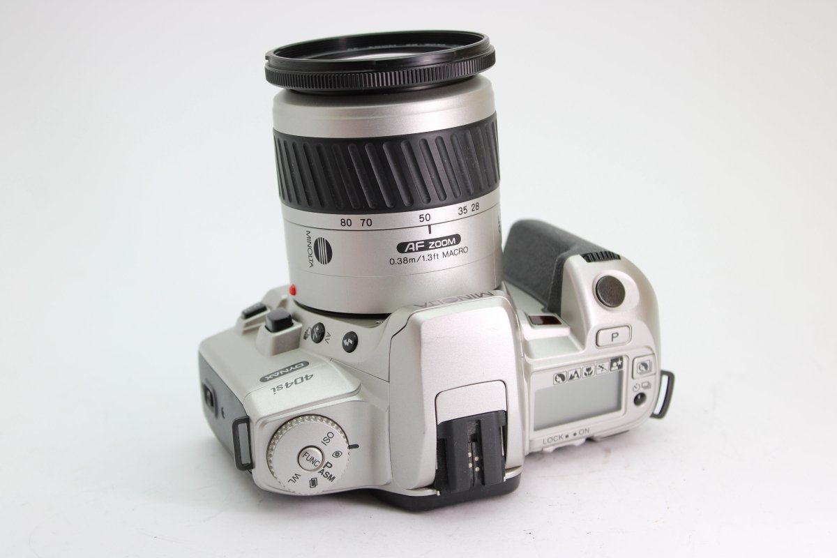 Minolta Dynax 404si + 28 - 80mm AF Lens (#2693) - Minolta