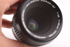 Minolta MC Macro Rokkor-QF 50mm f3.5 (5346) - Minolta