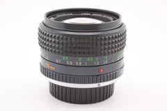 Minolta MC Rokkor 50mm f1.4 (4866) - Minolta