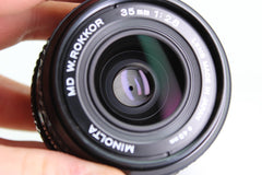 Minolta MD W.Rokkor 35mm f2.8 (#3386) - Minolta
