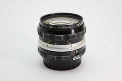 Nikon Nikkor-H 28mm f2.8 Wide Angle (#2383) - Nikon