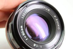 Olympus F. Zuiko Auto - S 50mm f1.8 M42 (#3504) - Olympus
