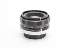 Olympus F. Zuiko Auto - S 50mm f1.8 M42 (#3504) - Olympus