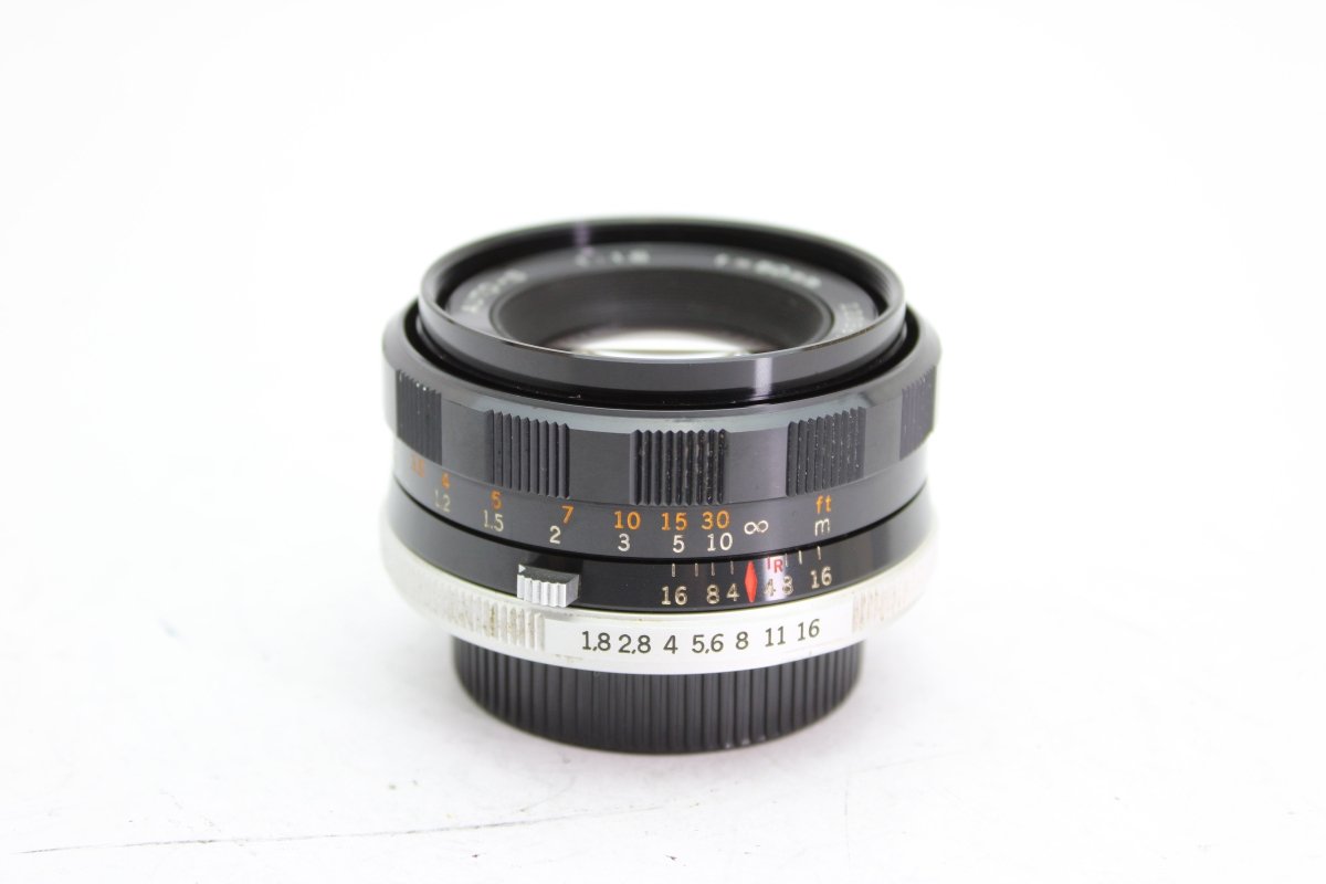 Olympus F. Zuiko Auto - S 50mm f1.8 M42 (#3504) - Olympus