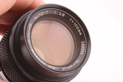 Olympus OM 100mm f2.8 Auto-T (5271) - Olympus