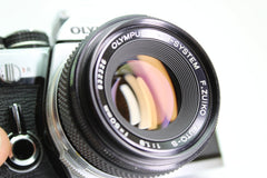 Olympus OM - 2 + 50mm f1.8 (#3458) - Canon