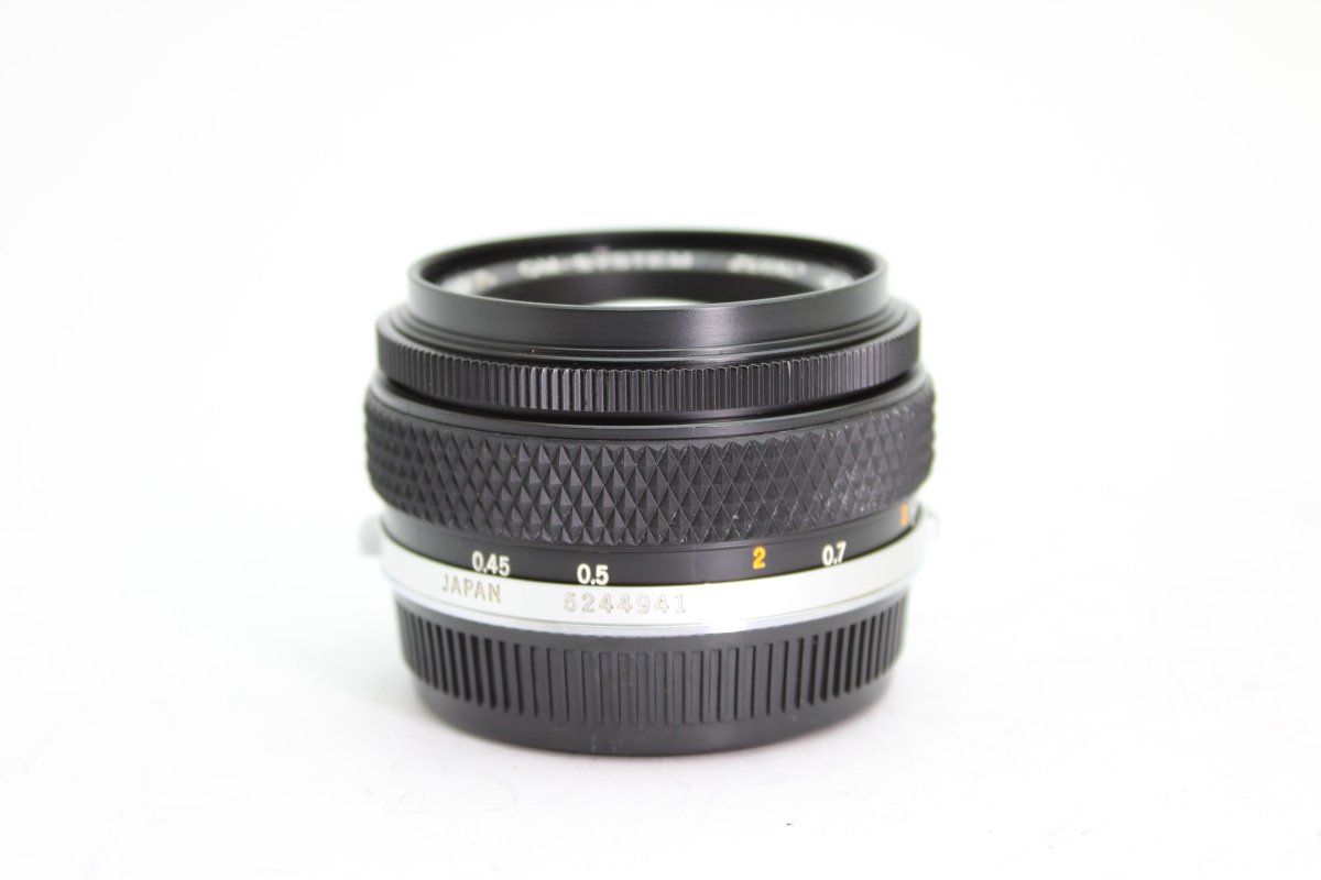 Olympus Zuiko Auto - S 50mm f1.8 (#3384) - Olympus