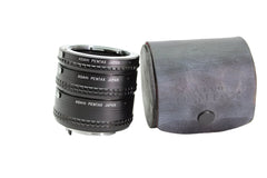 Pentax Asahi Extension Tube Set (1, 2, 3) (#2283) - Pentax