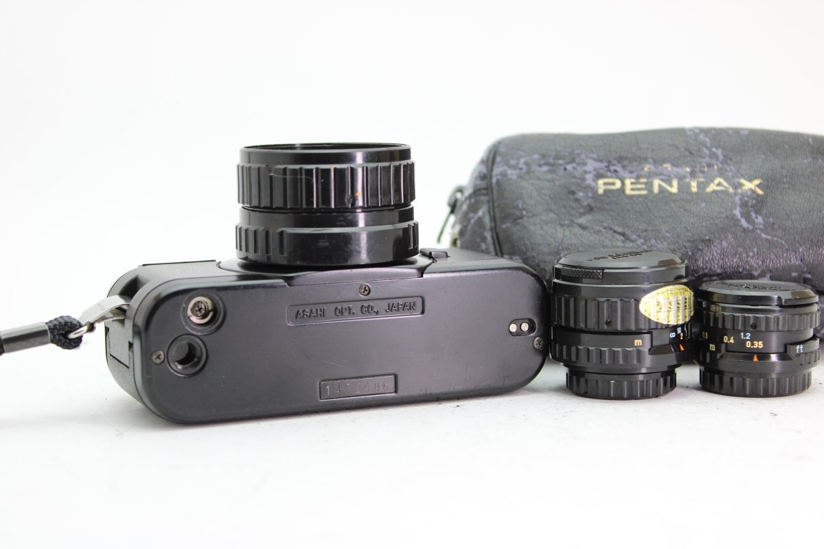 Pentax Auto 110 Set with 50mm, 24mm, 18mm lenses (#2256) - Pentax