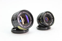 Pentax Auto 110 Set with 50mm, 24mm, 18mm lenses (#2256) - Pentax