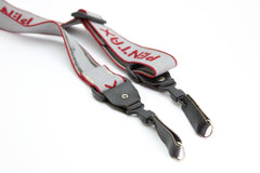 Pentax Gray/Red Camera Strap (#2308) - Pentax