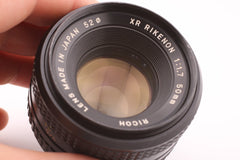 Ricoh 50mm f1.7 XR Rikenon (5160) - Ricoh