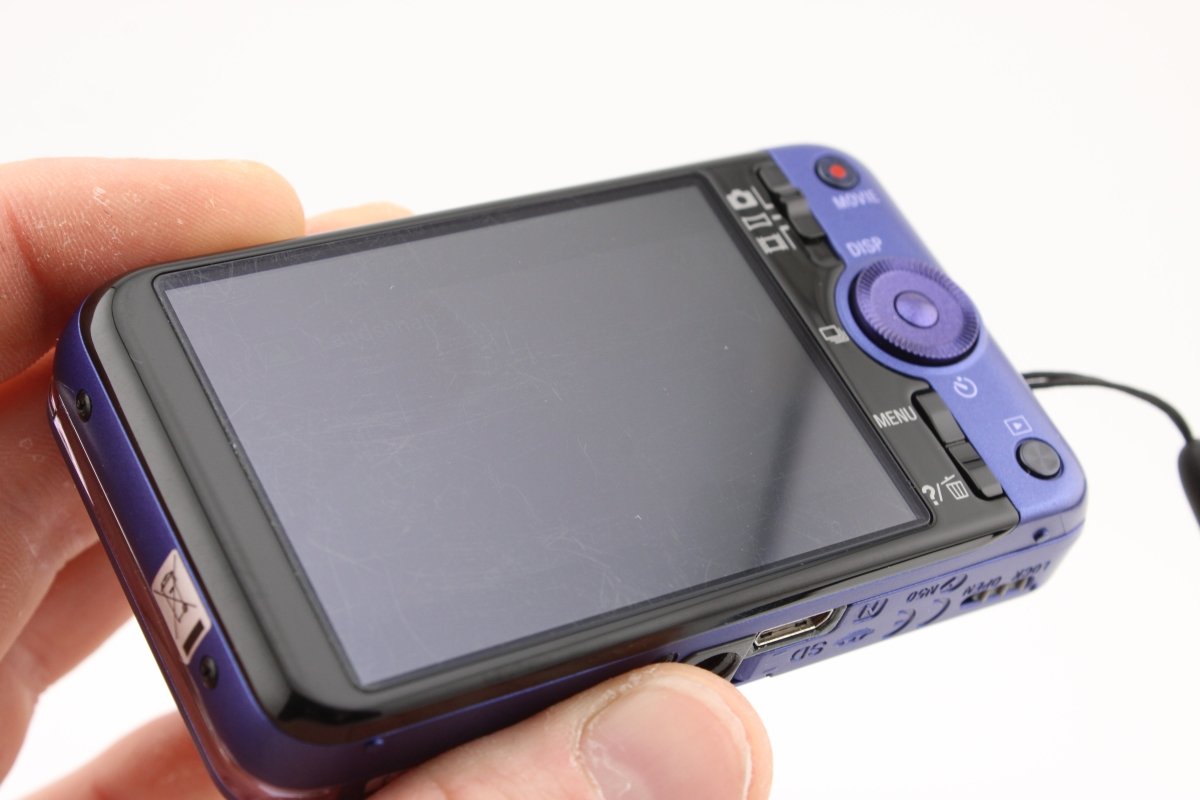 Sony Cyber - Shot DSC - WX7 Blue/Purple (#3768) - Sony