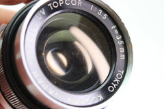 Topcon Unirex Set with 50mm, 100mm and 35mm Lenses (#3400) - Topcon