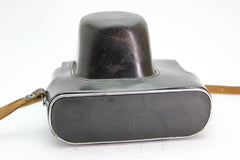 Zenit Black Leather Case with Strap (#2885) - Zenit