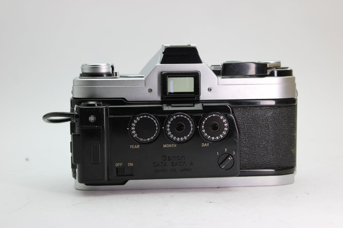 Canon AT-1 Databack + 50mm f1.8 - Canon