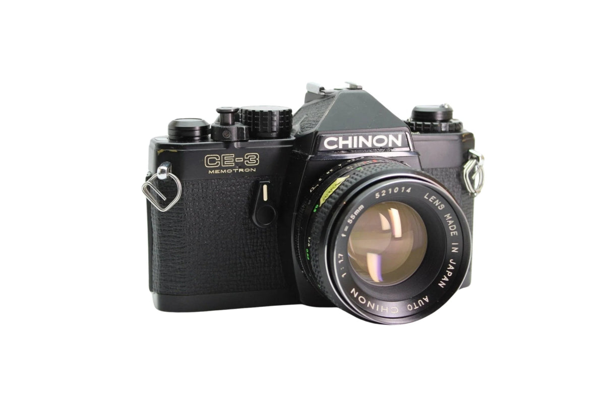 Chinon CE-3 Memotron + 55mm f/1.7 - Chinon