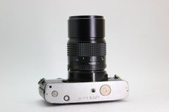 Minolta XD 5 + 135mm f/3.5 - Minolta