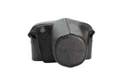Pentax Black Leather Camera Case - Pentax