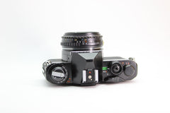 Pentax MV + 40mm f/2.8 - Pentax