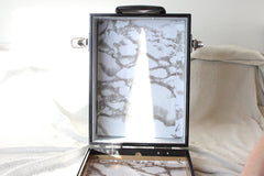 Vintage Black Metal Camera Case - Unknown