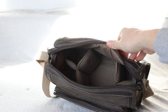 Vintage Holiday Brown Camera Case - Holiday