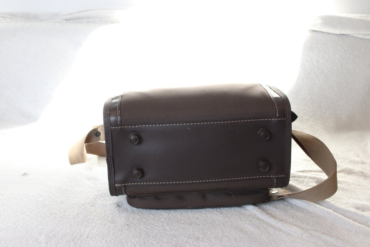Vintage Holiday Brown Camera Case - Holiday