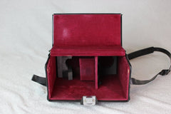 Vintage Minolta Black Leather Camera Case - Minolta