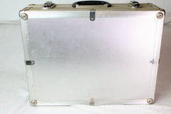 Vintage Silver Metal Camera Case - Unknown