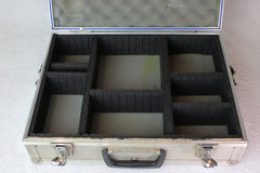 Vintage Silver Metal Camera Case - Unknown