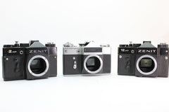 Zenit and Revueflex Camera's for Decor - Zenit