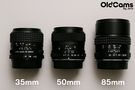 A Beginner’s Guide to Focal Lengths, Aperture, and Mounts - OldCamsByJens