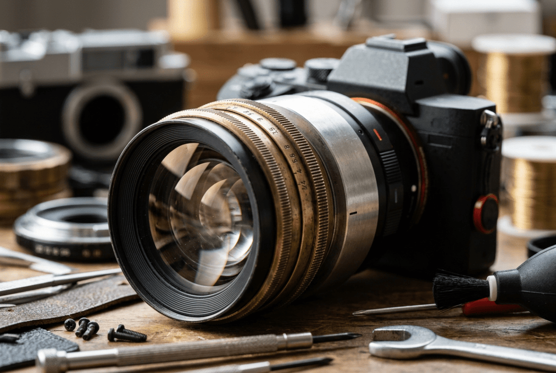 Adapting Medium Format Lenses to Full-Frame Mirrorless: Getting That "Brenizer" Look - OldCamsByJens
