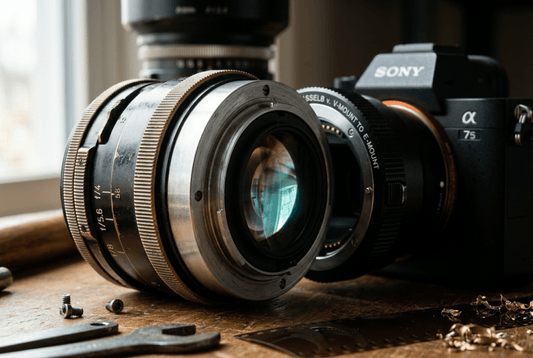 Adapting Medium Format Lenses to Mirrorless: The Ultimate Portrait Look - OldCamsByJens