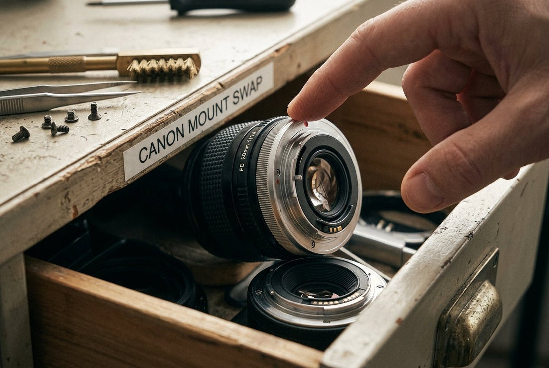 Canon FD vs. Canon EF: Understanding the Great Mount Change of 1987 - OldCamsByJens