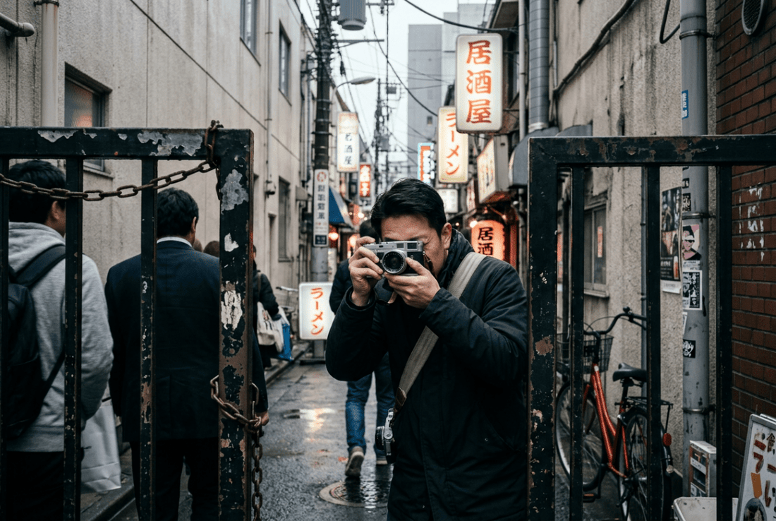 Capturing the Neon Glow of the City at Night Without a Tripod - OldCamsByJens