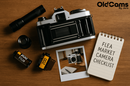 Checklist for Buying a Camera at a Flea Market - OldCamsByJens