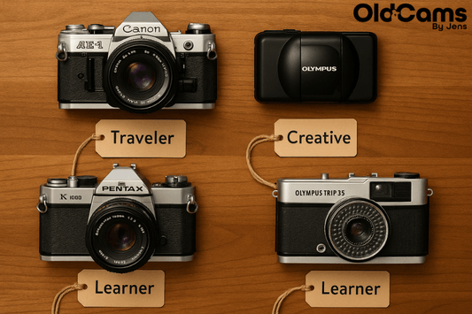 Choose a First Film Camera by Personality and Use - OldCamsByJens