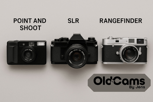 Choose Your First Film Camera Type - OldCamsByJens