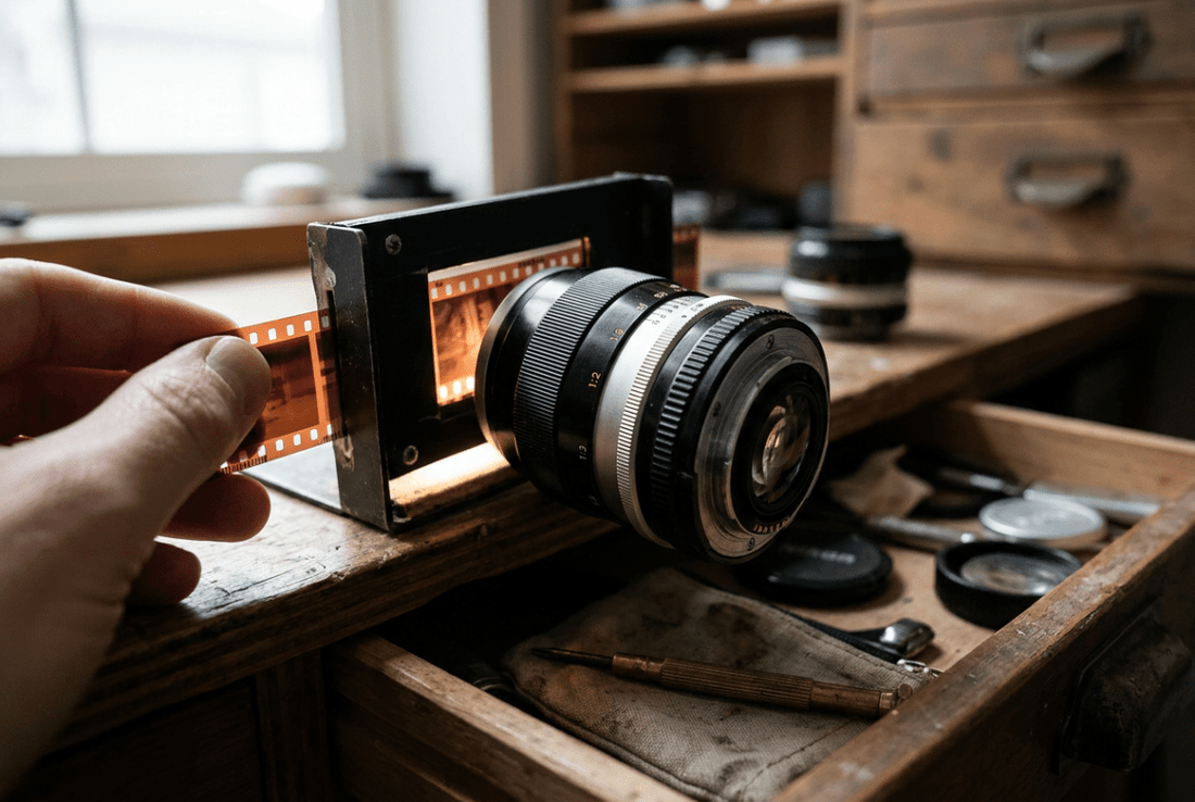 Ditch the Flatbed: Using Vintage Macro Lenses for DSLR Film Scanning - OldCamsByJens
