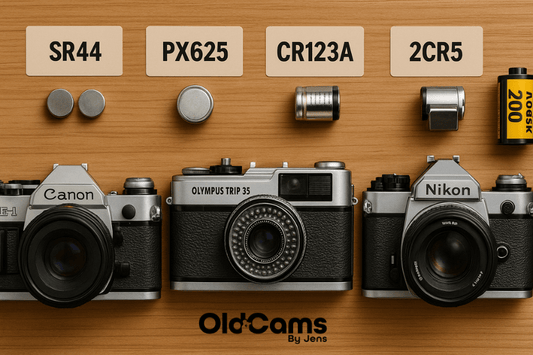 Film Camera Battery Types Explained - OldCamsByJens