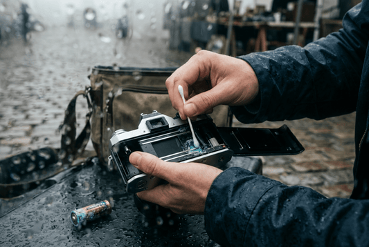 Fixing Battery Leakage: How to Safely Clean Corrosion in Your Camera - OldCamsByJens