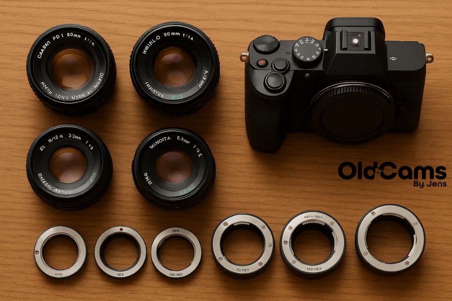 How to Adapt Old Lenses to Modern Mirrorless Cameras - OldCamsByJens