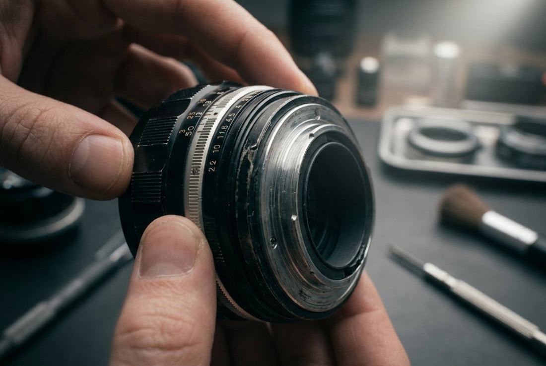 How to Check Your Digital Adapter for Light Leaks and Focus Issues - OldCamsByJens